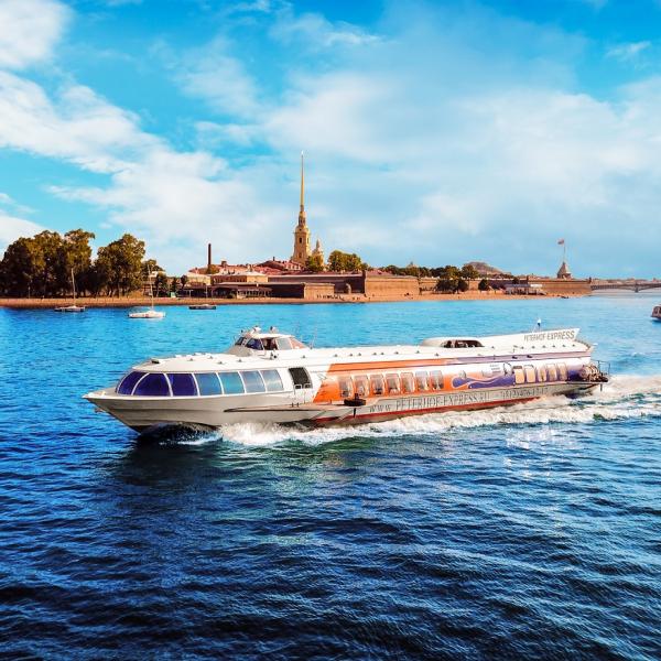 Петергоф. Фонтаны + возвращение на "Метеоре"/ "Катамаране"