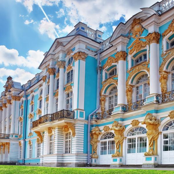 Царское Село. Екатерининский дворец (Янтарная комната)